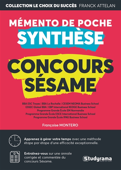 Sésame : synthèse : mémento...