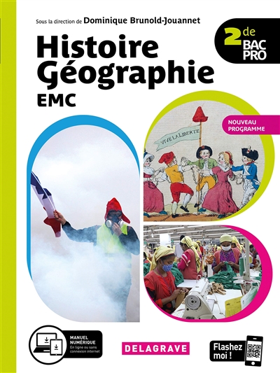 Histoire géographie EMC 2de bac pro : nouveau programme