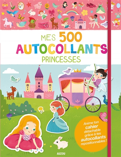 mes 500 autocollants princesses