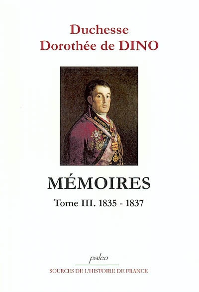 Mémoires. Vol. 3. 1835-1837