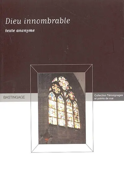 Dieu innombrable, texte anonyme