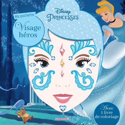 Disney princesses : Cendrillon : ma pochette visage héros