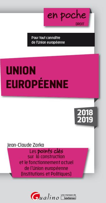 Union européenne 2018-2019...