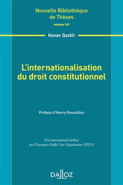 L'internalisation du droit constitutionnel