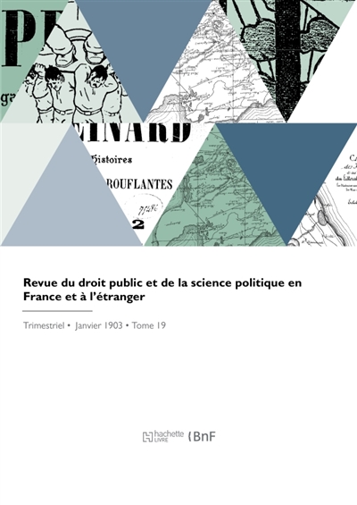 Revue du droit public et de la science politique en France et à l'étranger