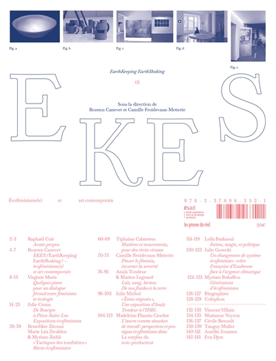EKES : earthkeeping, earthshaking. Vol. 1. Ecoféminisme(s) et art contemporain