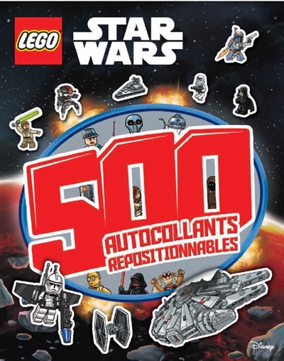 Lego Star Wars : 500 autocollants repositionnables
