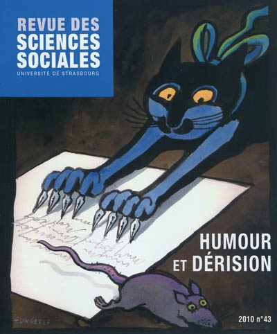 Revue des sciences sociales, n° 43. Humour et dérision