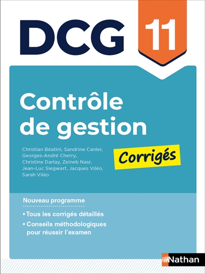 Contrôle de gestion, DCG 11...
