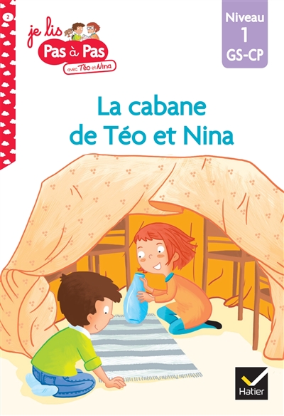 La cabane de Téo et Nina - Je lis pas à pas