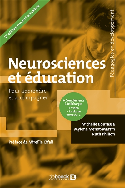 Neurosciences et éducation : pour apprendre et accompagner - Michelle Bourassa