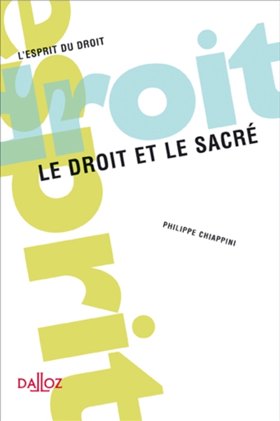 Le droit et le sacré