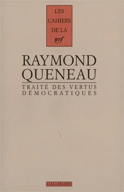 Traité des vertus démocratiques