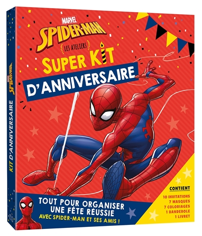 Spider-Man : super kit d'anniversaire