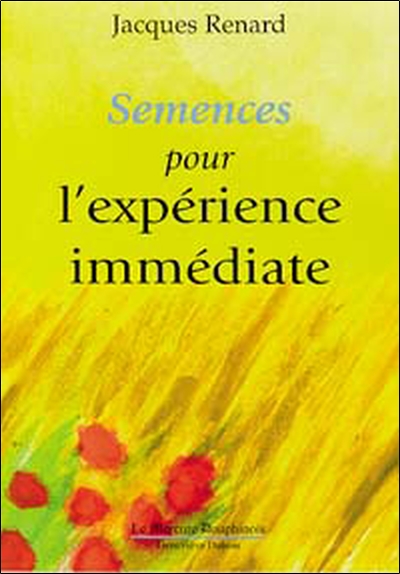 Semences pour l'expérience...