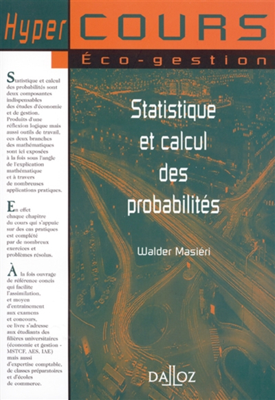 Statistiques et calcul des probabilités : cours et travaux pratiques