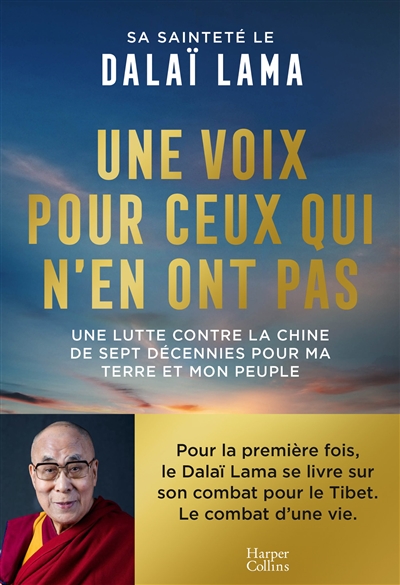 Une voix pour ceux qui n'en ont pas : une lutte contre la Chine de sept décennies pour ma terre et mon peuple