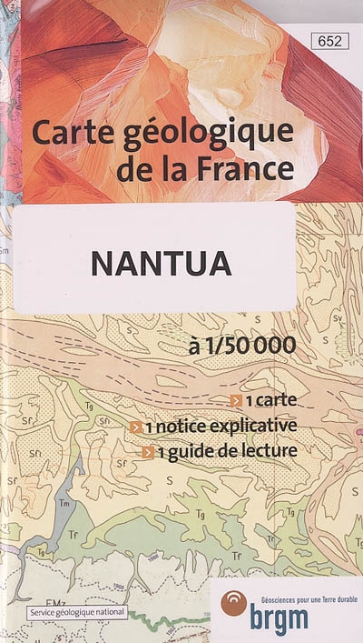 Nantua : carte géologique de la France