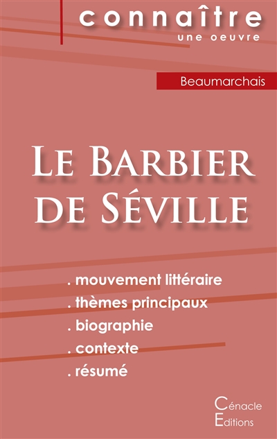 Fiche de lecture Le Barbier...