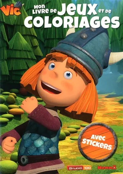 Vic : mon livre de jeux et de coloriages