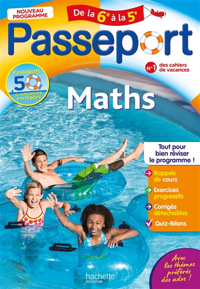 Passeport maths, de la 6e à...
