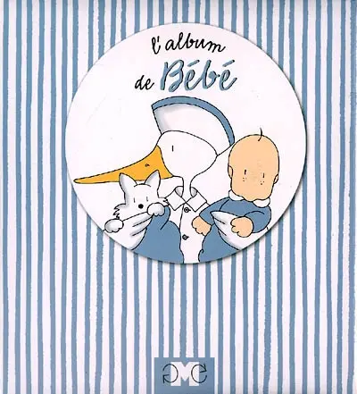 L'album de bébé : bleu