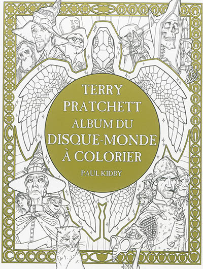Terry Pratchett : album du Disque-monde à colorier