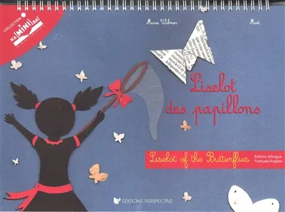 Liselot des papillons. Liselot of the butterflies