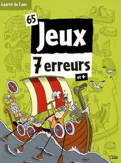 65 jeux, 7 erreurs et + : à partir de 7 ans