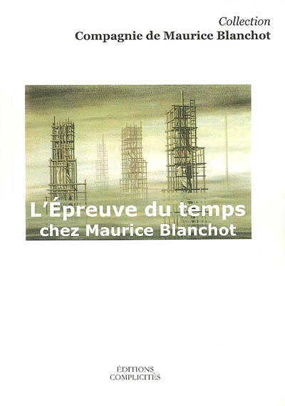 L'épreuve du temps chez Maurice Blanchot