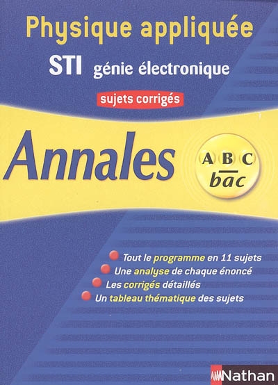 Physique appliquée,...