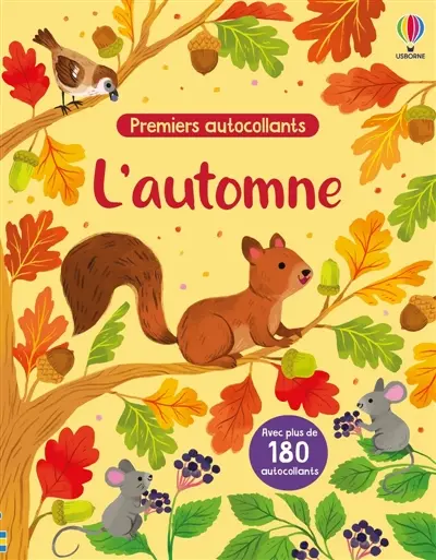 L'automne : Premiers autocollants : Dès 3 ans