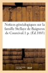 Notices généalogiques sur...