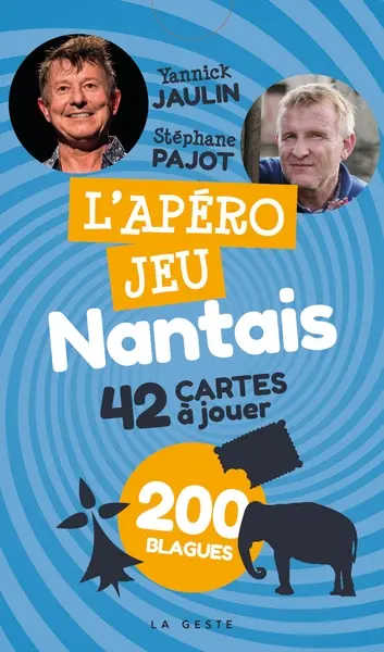 L'apéro jeu nantais : 42 cartes à jouer : 200 blagues