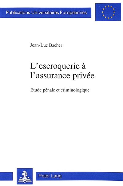 L'escroquerie à l'assurance...