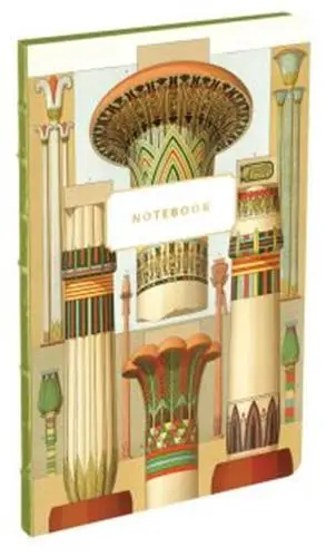 Ancient Egypt Columns-Albert Racinet : Small Bullet Journal