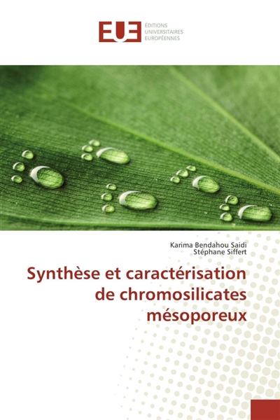 Synthèse et caractérisation...