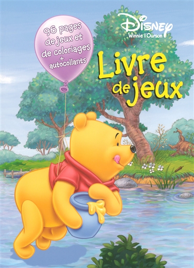 Livre de jeux : Disney Winnie l'ourson