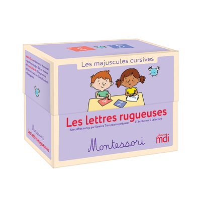 Les lettres rugueuses...