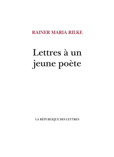 Lettres à un jeune poète
