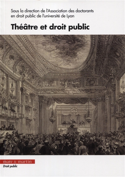 Théâtre et droit public