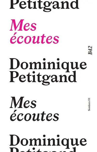 Mes écoutes