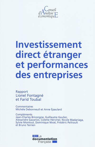 Investissement direct étranger et performances des entreprises : rapport