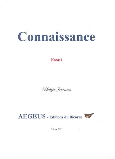 Essai sur la connaissance