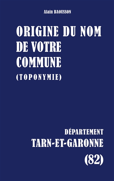 Origine du nom de votre...