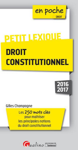 Droit constitutionnel :...