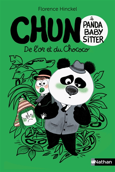 chun, le panda baby-sitter. de l'or et du chococo