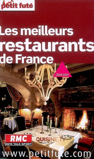 Guide des meilleurs restaurants de France : 2008-2009