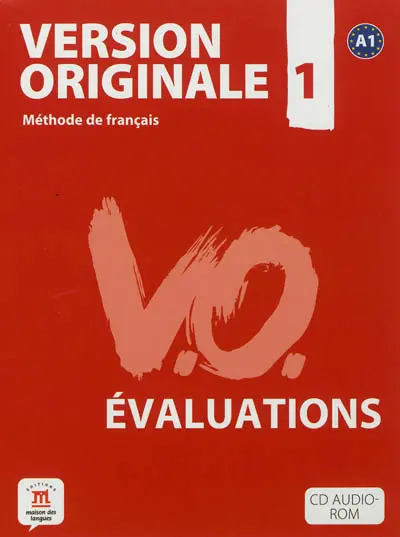 Version originale évaluations : méthode de français, niveau A1