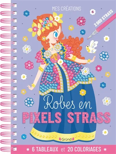 Robes en pixels strass